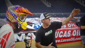 Destry Abbott teaching Endurocross Rookie Class