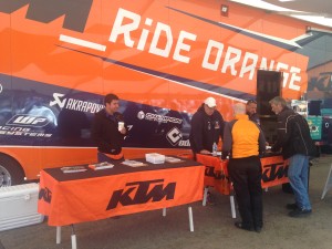 KTM Demo Rides at the Adventure Rally