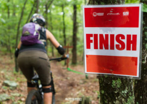 Finishing the stage.