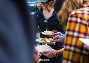 Dinner at Gibby's Biker Camp.