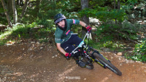 Killer berm in the middle of Party Rock