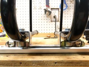 Front View for finished wheel chock