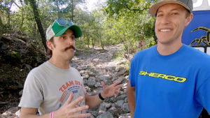 Brian Pierce and Cody Webb discussing the 2020 Revlimitier Extreme Enduro