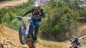 Cody Webb on the start hill at the Revlimiter Extreme Enduro