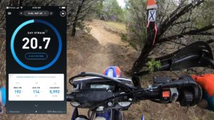 Whoop Strap Strain Breakdown