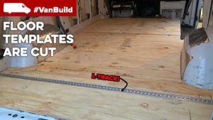 moto van build floor installation