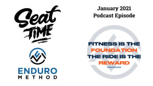 enduro method logo for seat time January podcast episode