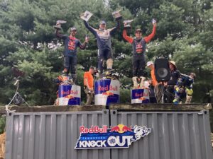 Podium for the 2021 Red Bull TKO Enduro