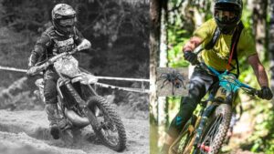 Russell Bobbitt riding dirt bikes and mountion bikes