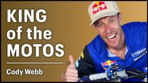 Cody Webb showing he is ready for the 2026 King of the Motos