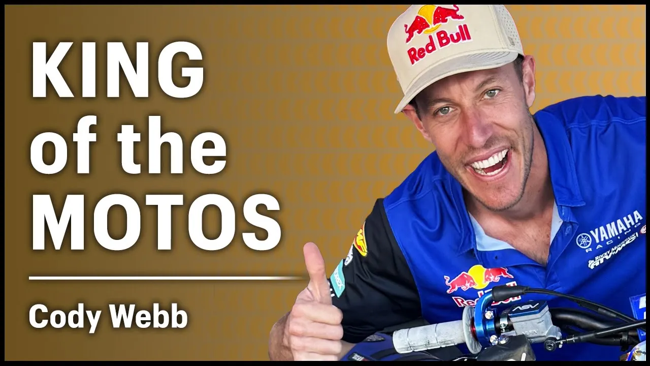 Cody Webb showing he is ready for the 2026 King of the Motos
