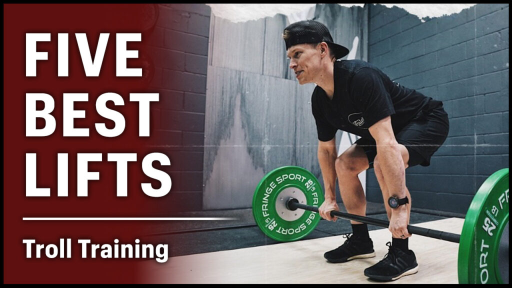 Alex Martin of Troll Training showcasing one of his five best lifts for dirt bikers.