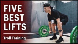 Alex Martin of Troll Training showcasing one of his five best lifts for dirt bikers.