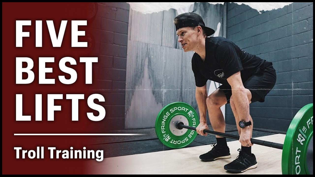 Alex Martin of Troll Training showcasing one of his five best lifts for dirt bikers.