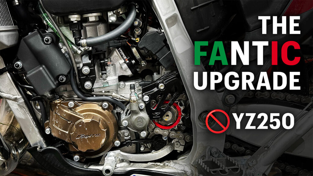 The Motori Minerelli 300cc engine in the Fantic XE300.