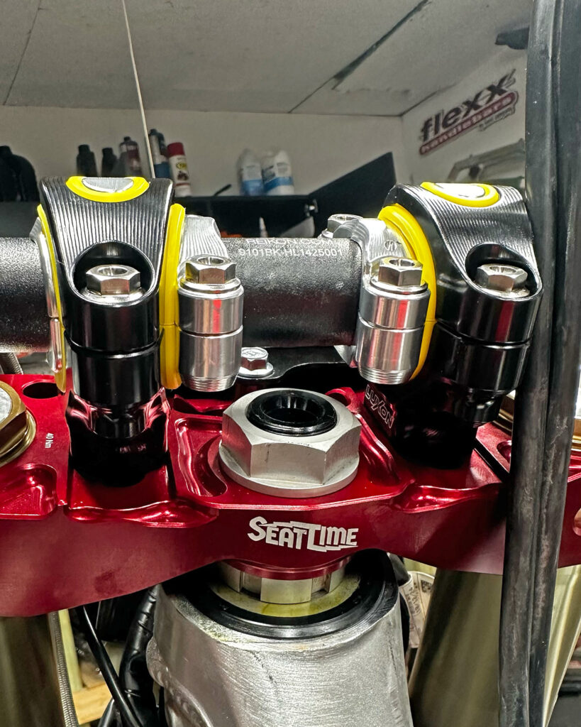 Installed Gen3 Pro Clamp and Nexus Bar Mount