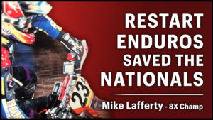 Mike Lafferty shares why timekeeping enduros went away.